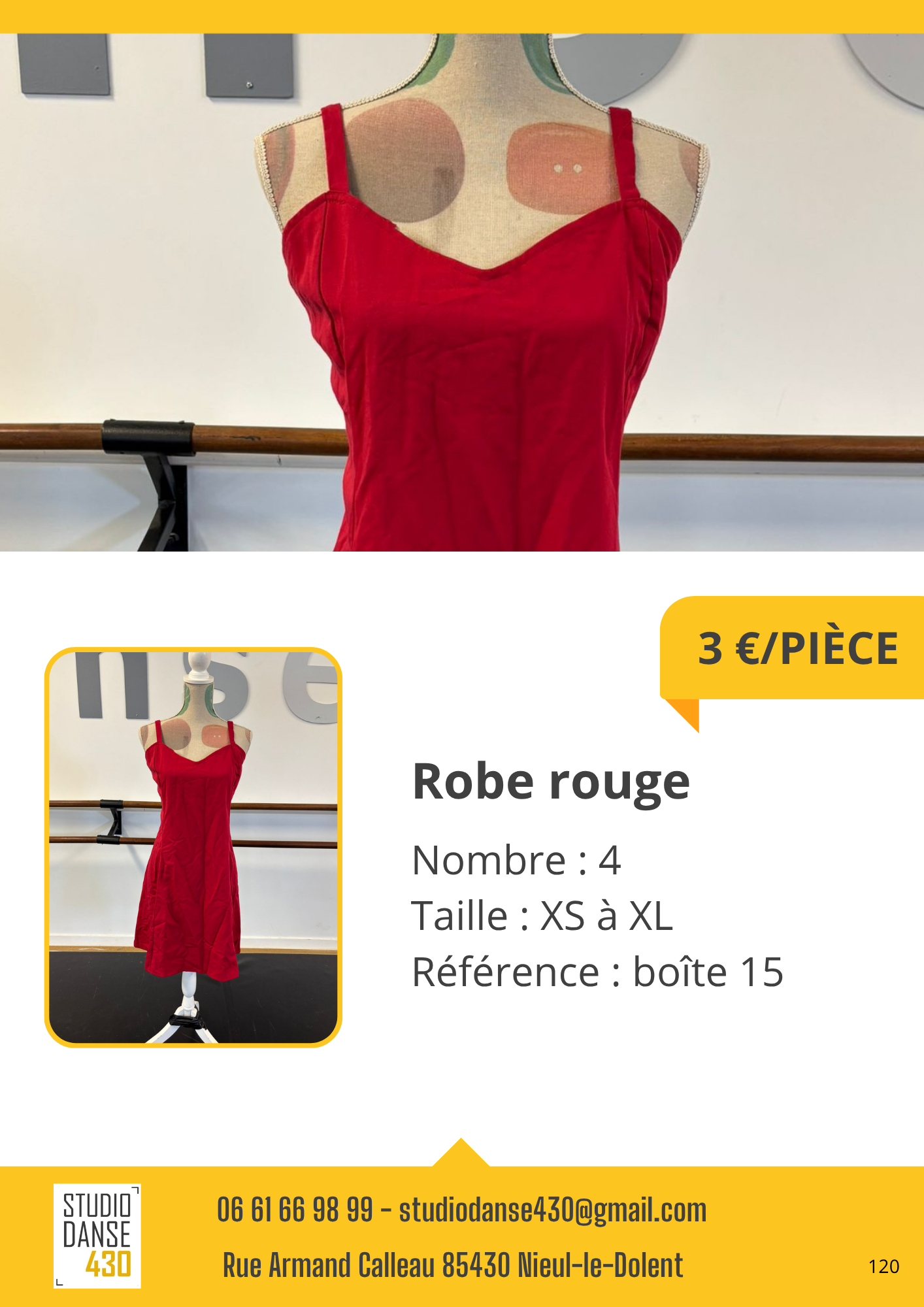 Robe rouge