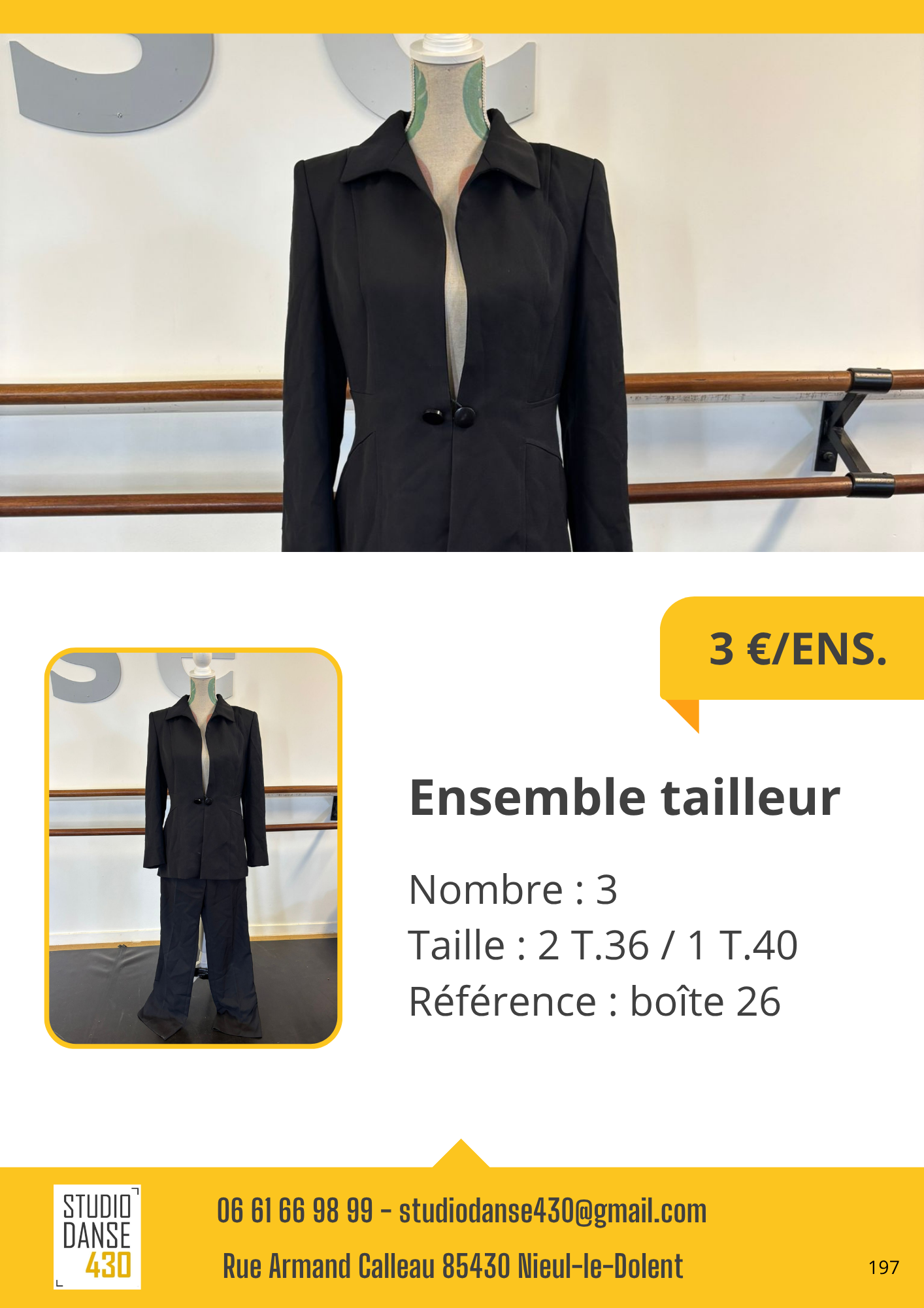 Ensemble tailleur