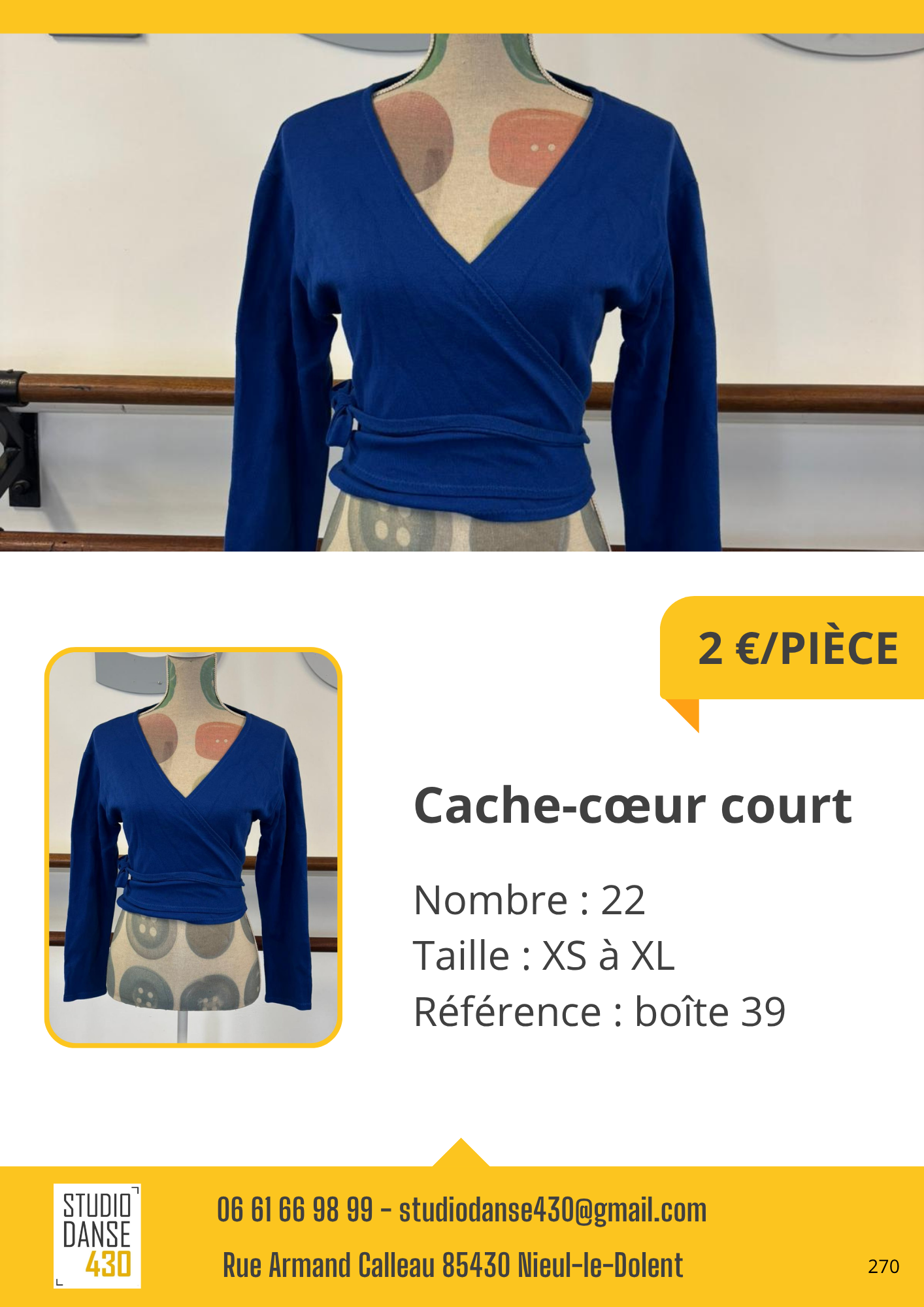 Cache-cœur court