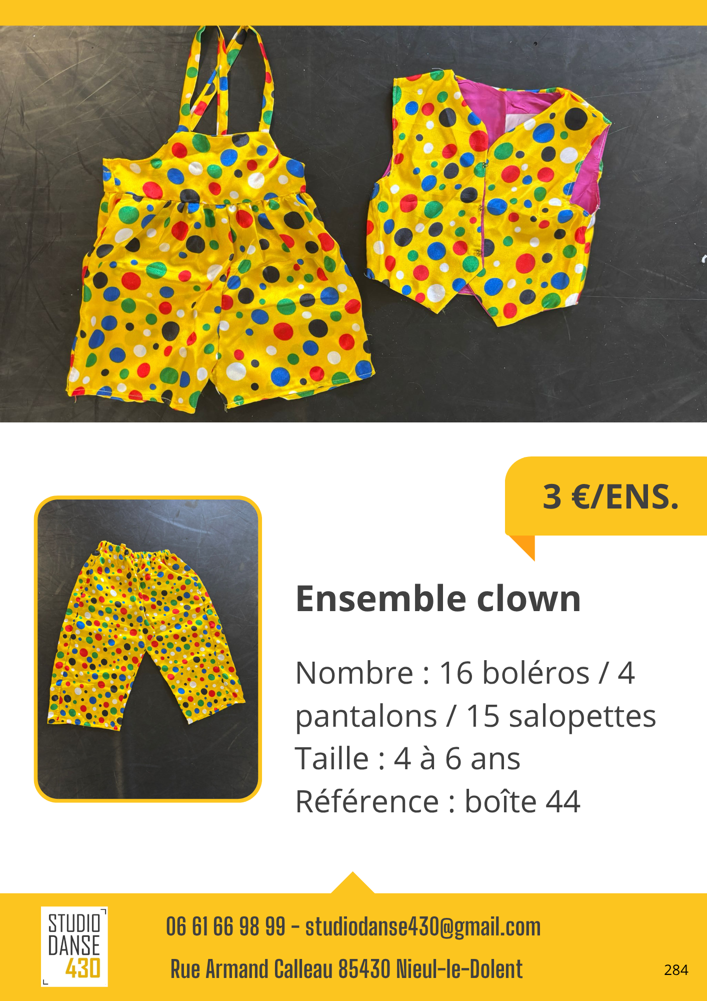 Ensemble clown